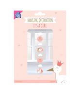 Hangdecoratie Newborn Baby Girl 120cm